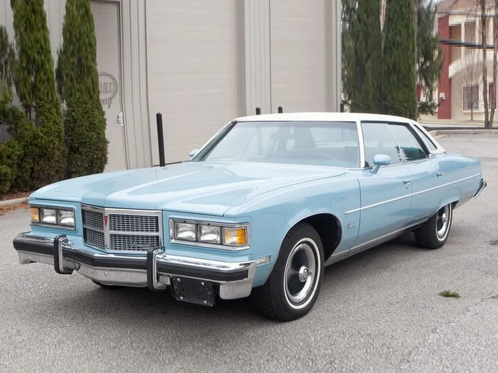 Pontiac Bonneville 4-й рестайлинг 1974, седан, 6 поколение (09.1974 - 09.1975)