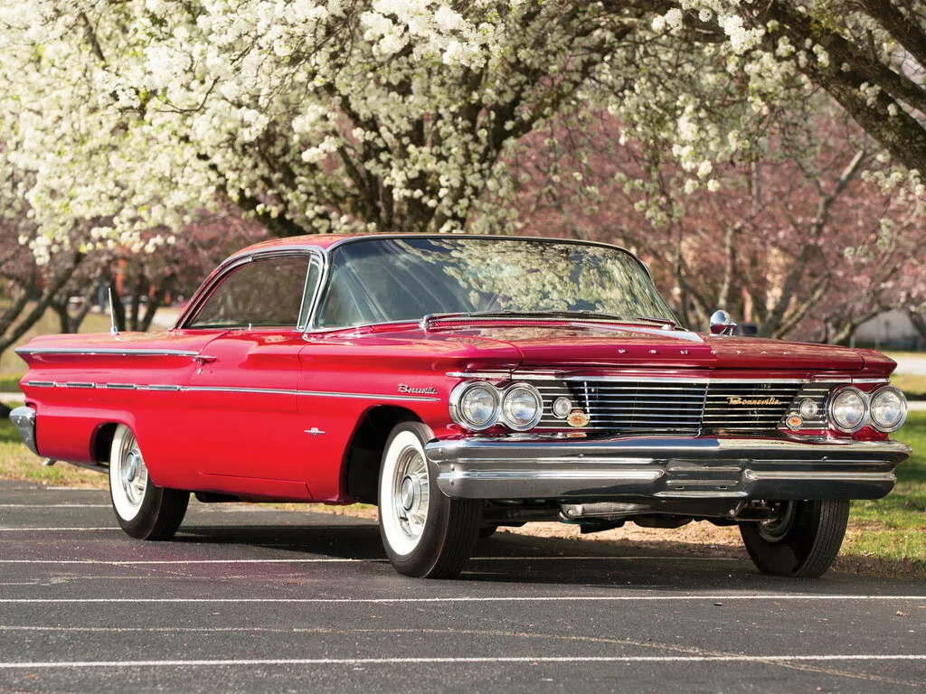 Pontiac Bonneville рестайлинг 1959, купе, 3 поколение (09.1959 - 09.1960)