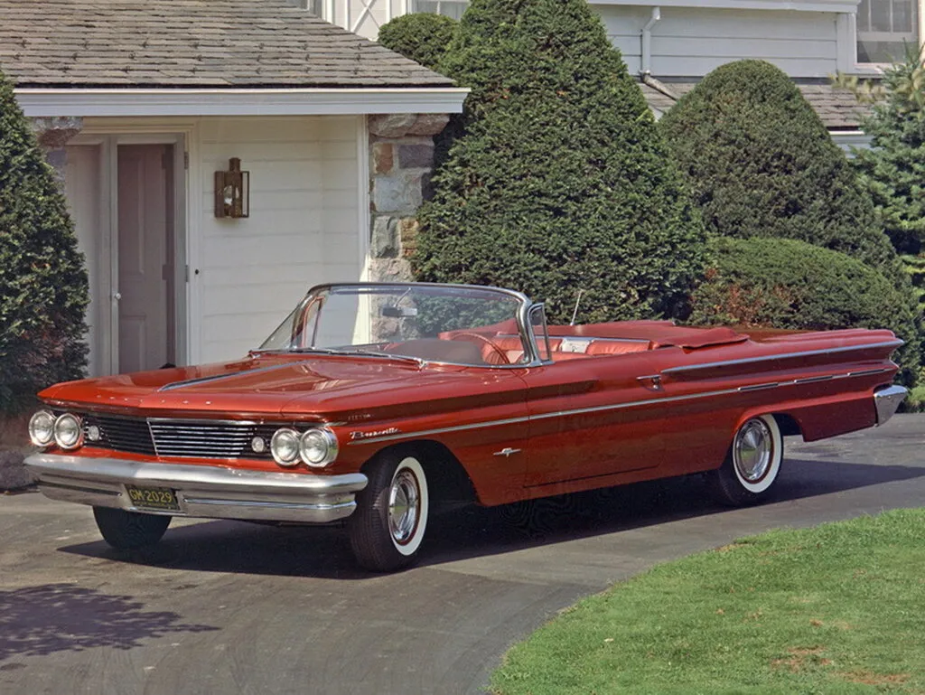 Pontiac Bonneville рестайлинг 1959, открытый кузов, 3 поколение (09.1959 - 09.1960)