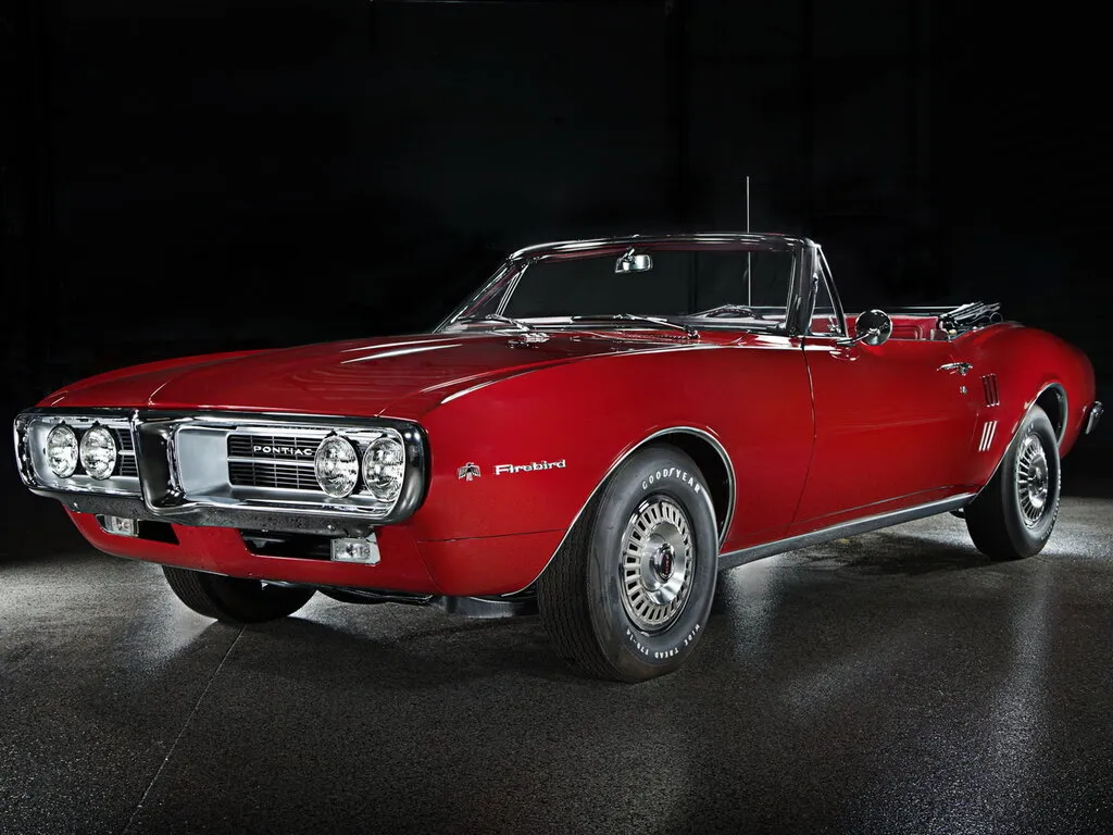Pontiac Firebird 1967, открытый кузов, 1 поколение (02.1967 - 09.1967)
