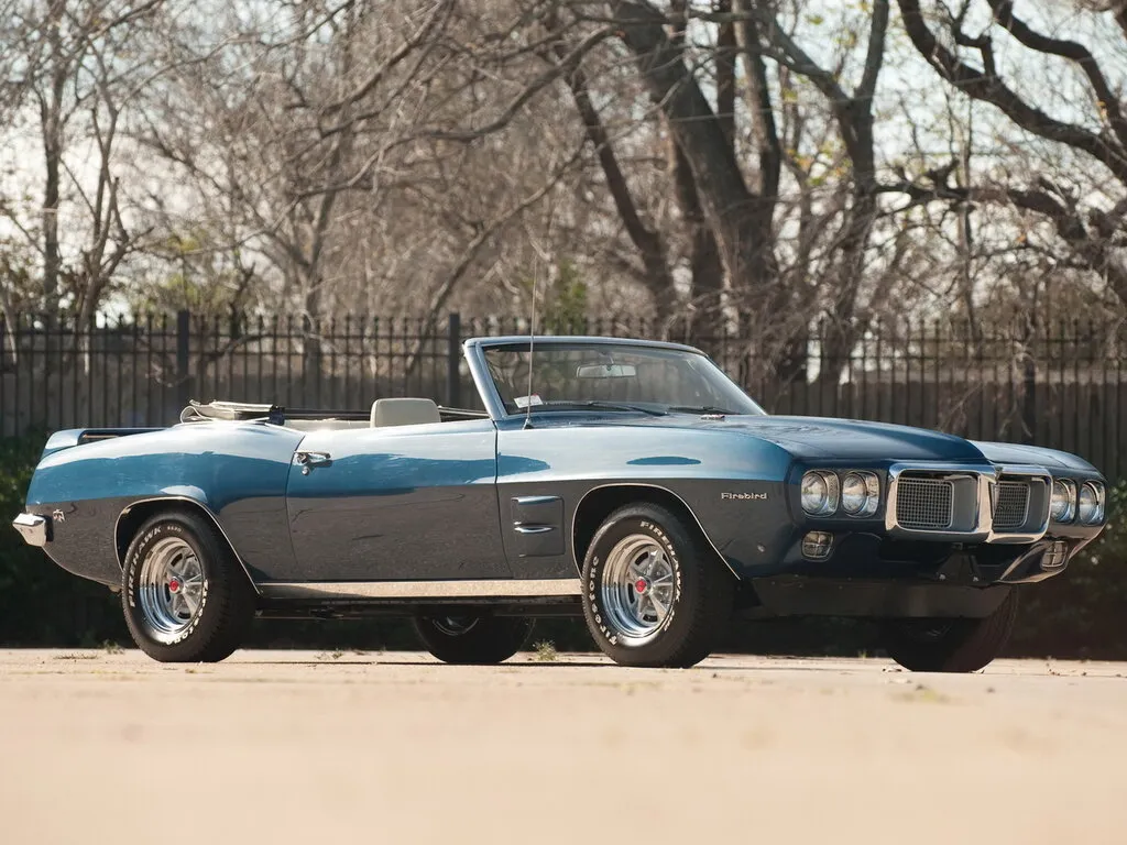 Pontiac Firebird 2-й рестайлинг 1968, открытый кузов, 1 поколение (09.1968 - 09.1969)