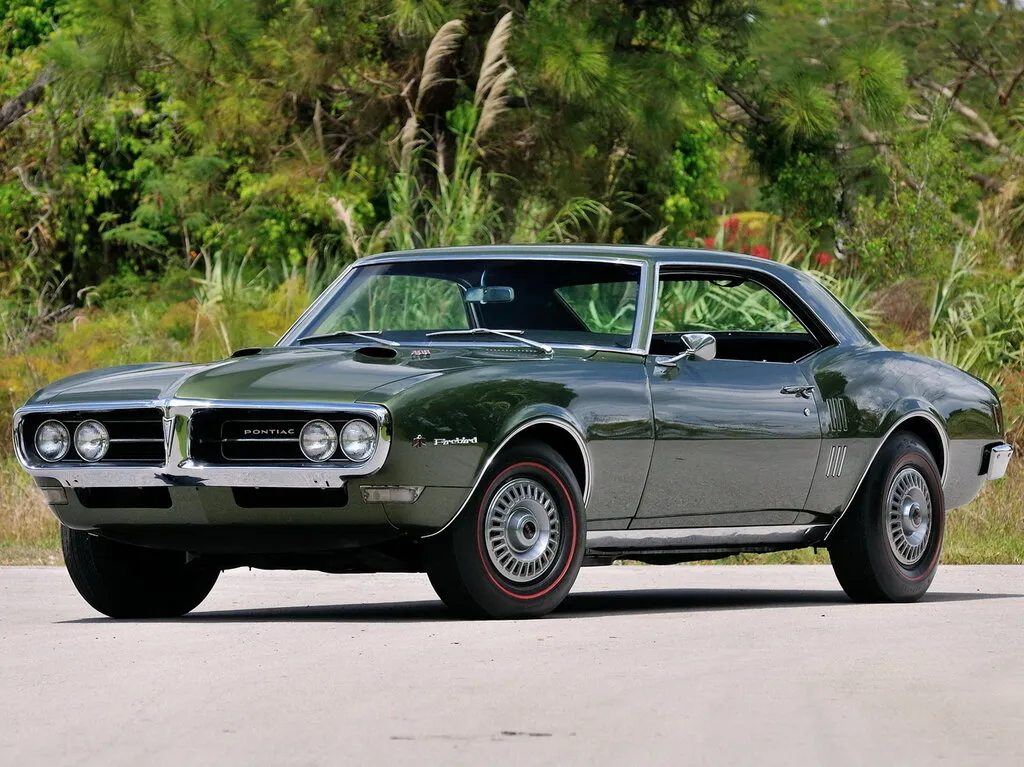 Pontiac Firebird рестайлинг 1967, купе, 1 поколение (10.1967 - 08.1968)