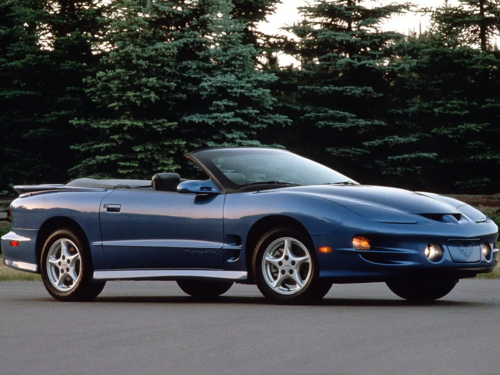 Pontiac Firebird рестайлинг 1997, открытый кузов, 4 поколение (07.1997 - 08.2002)