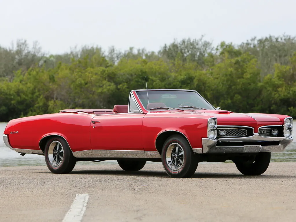 Pontiac GTO 3-й рестайлинг 1966, открытый кузов, 1 поколение (10.1966 - 09.1967)