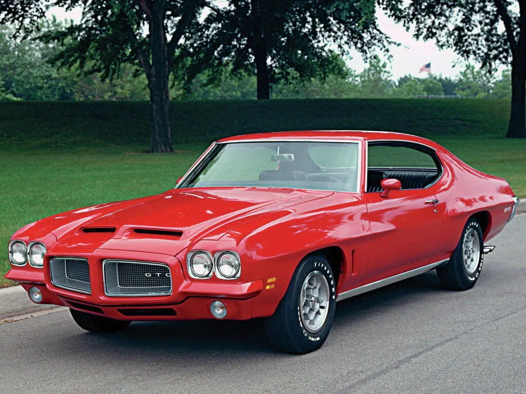 Pontiac GTO 4-й рестайлинг 1971, купе, 2 поколение (09.1971 - 09.1972)