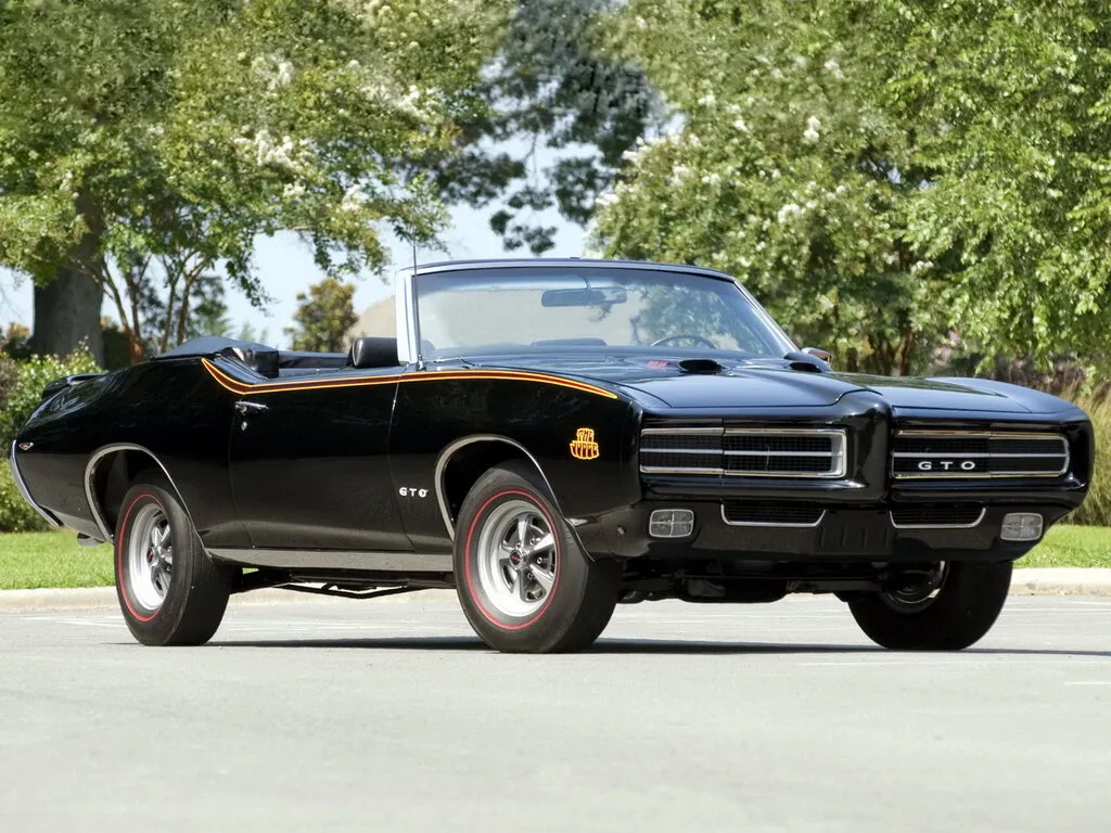Pontiac GTO рестайлинг 1968, открытый кузов, 2 поколение (09.1968 - 09.1969)
