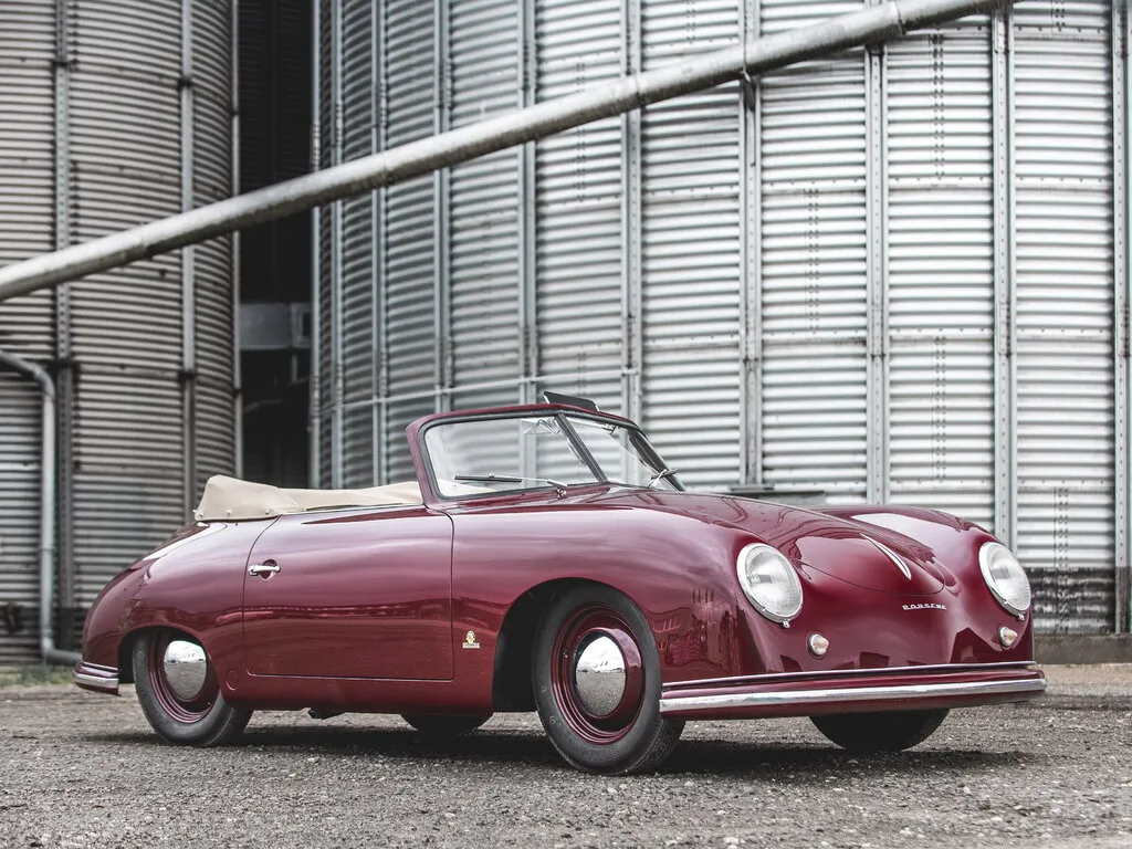 Porsche 356 рестайлинг 1950, открытый кузов, 1 поколение, pre-А (04.1950 - 01.1953)