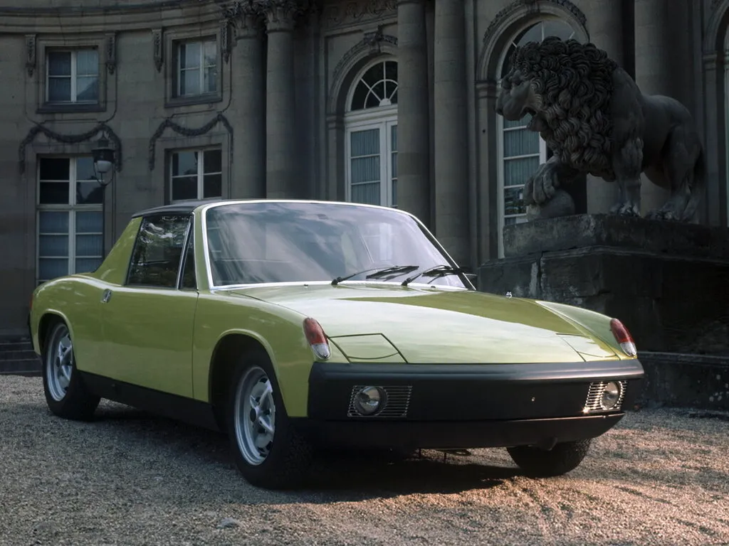 Porsche 914 рестайлинг 1974, открытый кузов, 1 поколение (08.1974 - 12.1975)