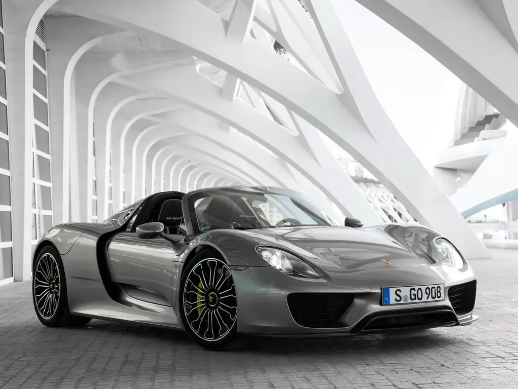 Porsche 918 2010, открытый кузов, 1 поколение (03.2010 - 08.2015)