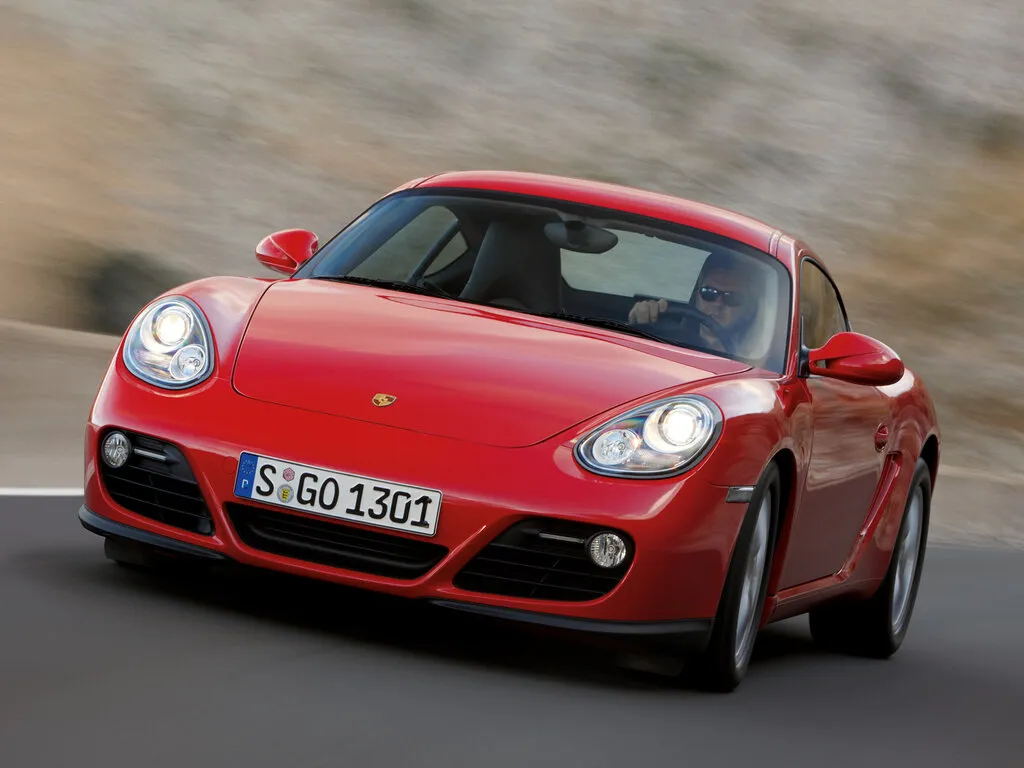 Porsche Cayman рестайлинг 2009, купе, 1 поколение (02.2009 - 03.2013)