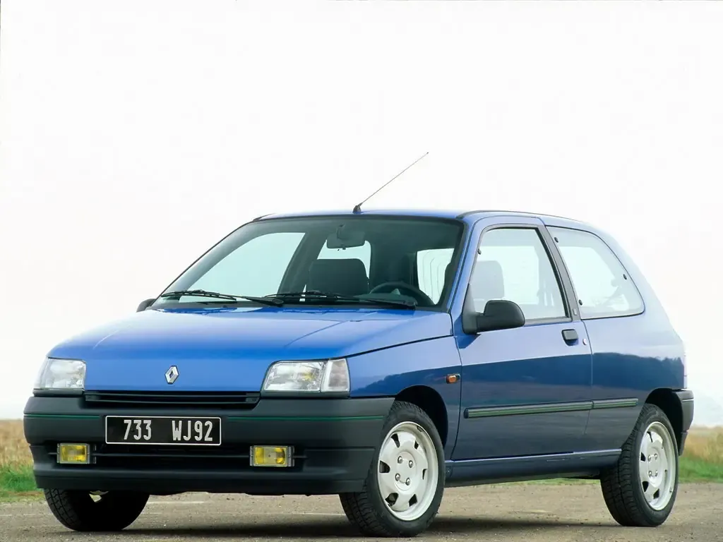 Renault Clio 1990, хэтчбек 3 дв., 1 поколение, C57 (05.1990 - 02.1994)