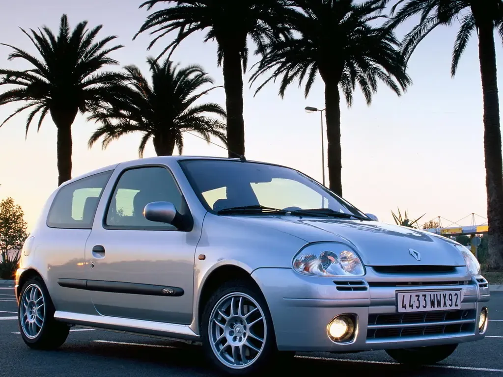 Renault Clio 1998, хэтчбек 3 дв., 2 поколение, CB (09.1998 - 12.2002)