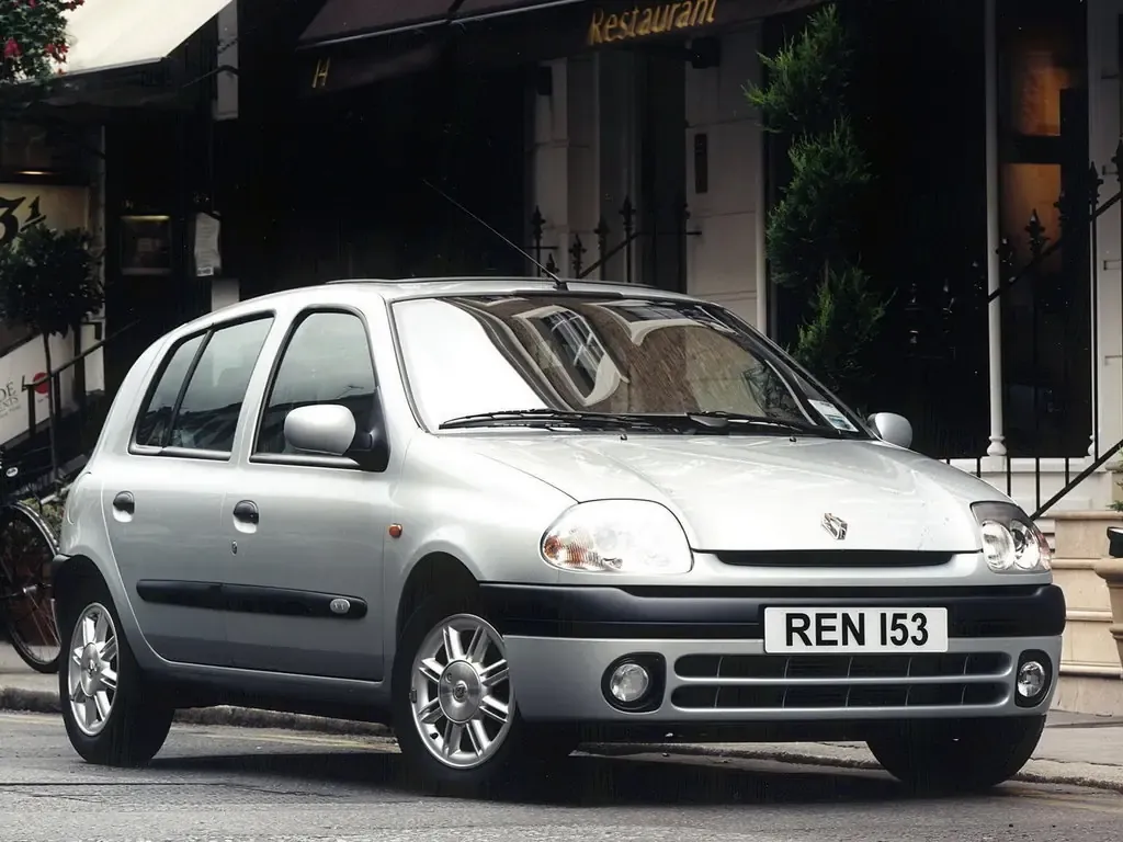 Renault Clio 1998, хэтчбек 5 дв., 2 поколение, BB (09.1998 - 05.2001)