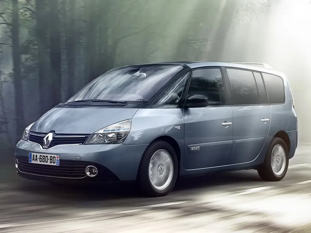 Renault Espace 2-й рестайлинг 2012, минивэн, 4 поколение, JK (07.2012 - 12.2014)