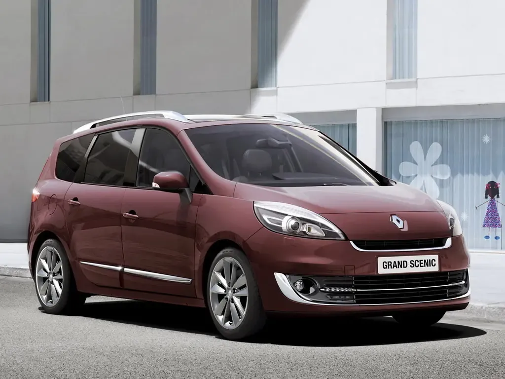 Renault Grand Scenic рестайлинг 2012, минивэн, 2 поколение, JZ (01.2012 - 03.2013)