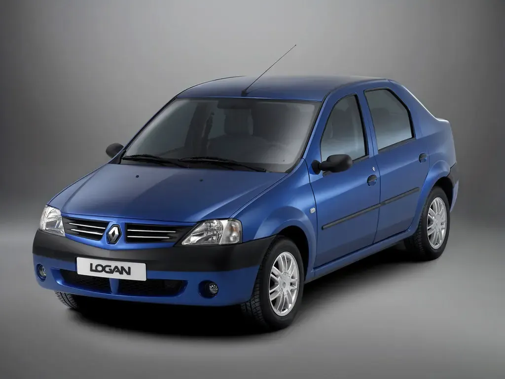 Renault Logan 2004, седан, 1 поколение, L90 (06.2004 - 08.2009)