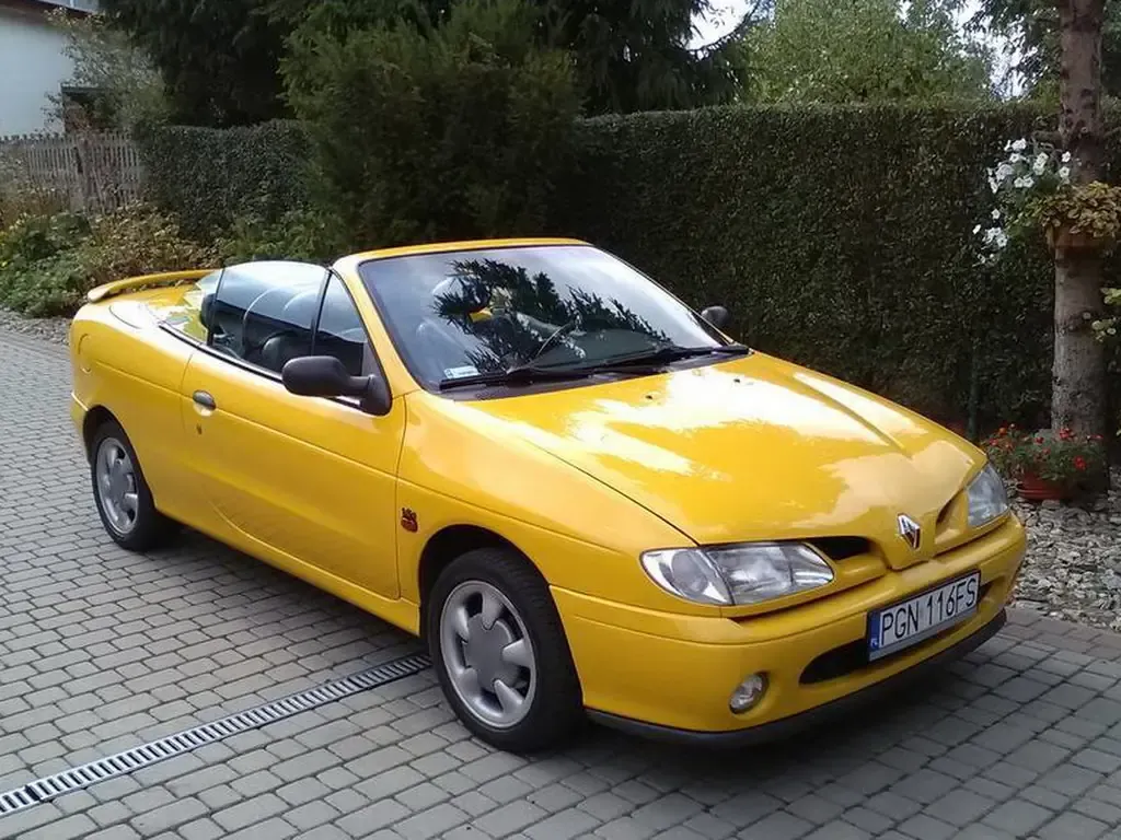 Renault Megane 1997, открытый кузов, 1 поколение (04.1997 - 02.1999)