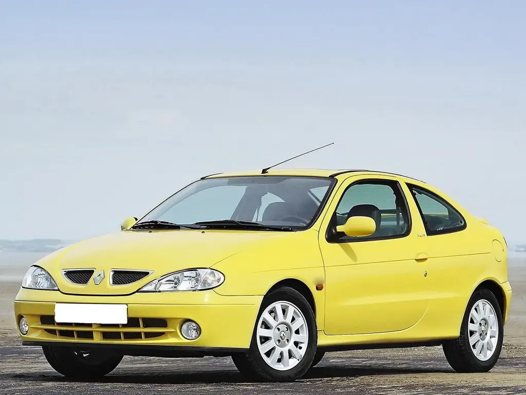 Renault Megane рестайлинг 1999, купе, 1 поколение (03.1999 - 08.2002)