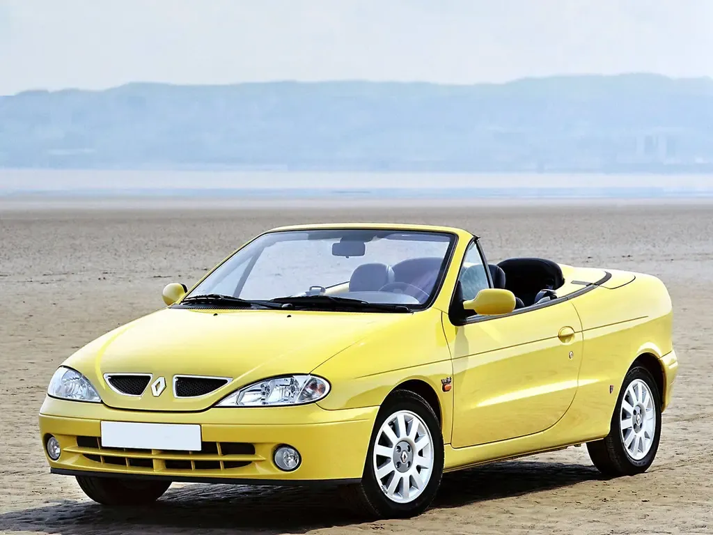 Renault Megane рестайлинг 1999, открытый кузов, 1 поколение (03.1999 - 09.2003)