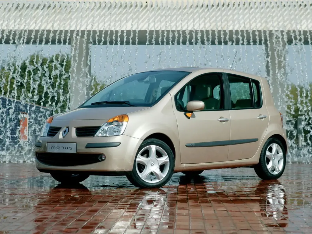 Renault Modus 2004, хэтчбек 5 дв., 1 поколение (08.2004 - 12.2006)