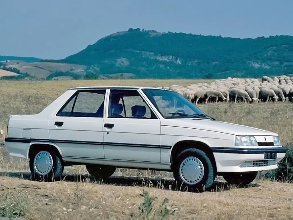 Renault R9 рестайлинг 1986, седан, 1 поколение, L42 (10.1986 - 03.1997)