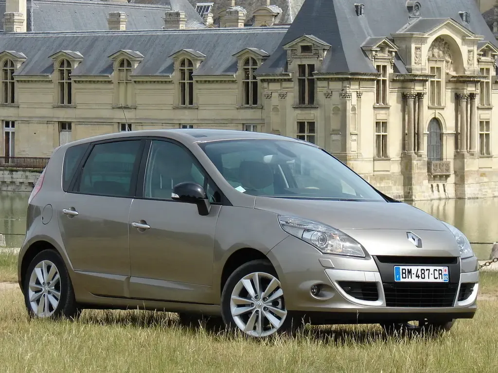 Renault Scenic 2009, хэтчбек 5 дв., 3 поколение, JZ (04.2009 - 12.2011)