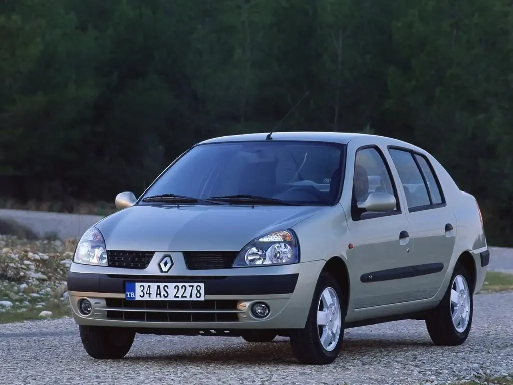 Renault Symbol рестайлинг 2002, седан, 1 поколение (03.2002 - 10.2006)