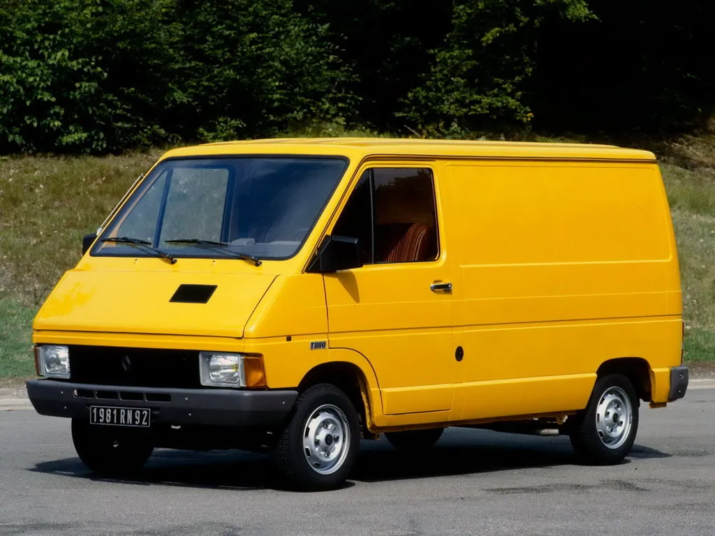 Renault Trafic 1980, цельнометаллический фургон, 1 поколение (09.1980 - 04.1989)