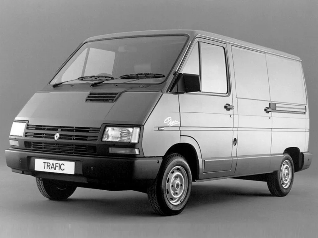 Renault Trafic рестайлинг 1989, цельнометаллический фургон, 1 поколение (05.1989 - 04.1995)