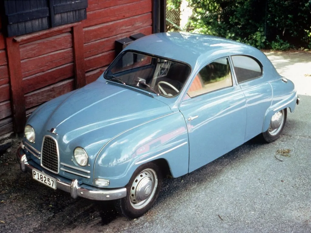 Saab 93 рестайлинг 1957, купе, 1 поколение (09.1957 - 08.1959)