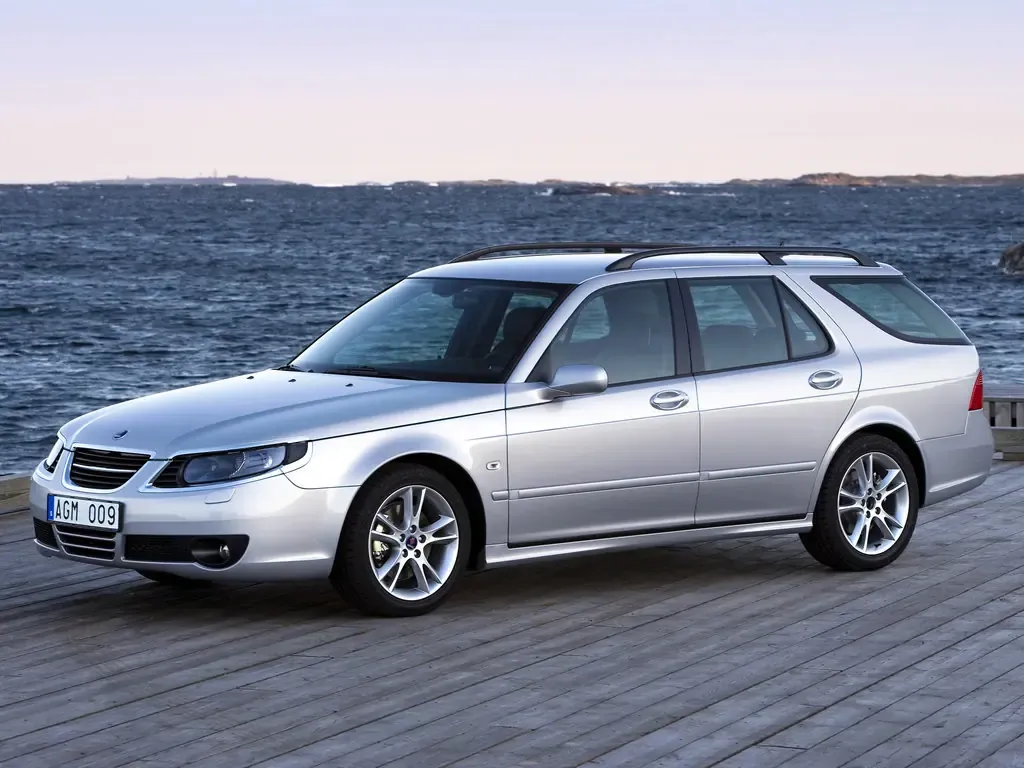 Saab 9-5 2-й рестайлинг 2005, универсал, 1 поколение (09.2005 - 12.2009)
