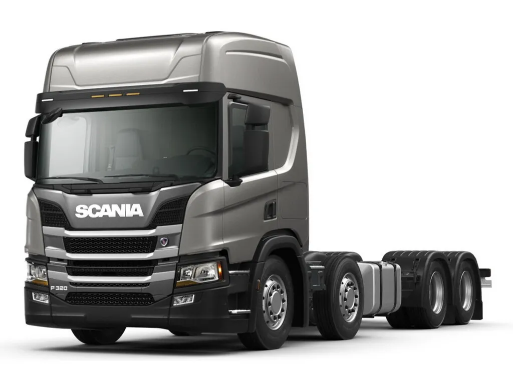 Scania P-Series 8x2 2016, шасси, 2 поколение (08.2016 - 03.2022)