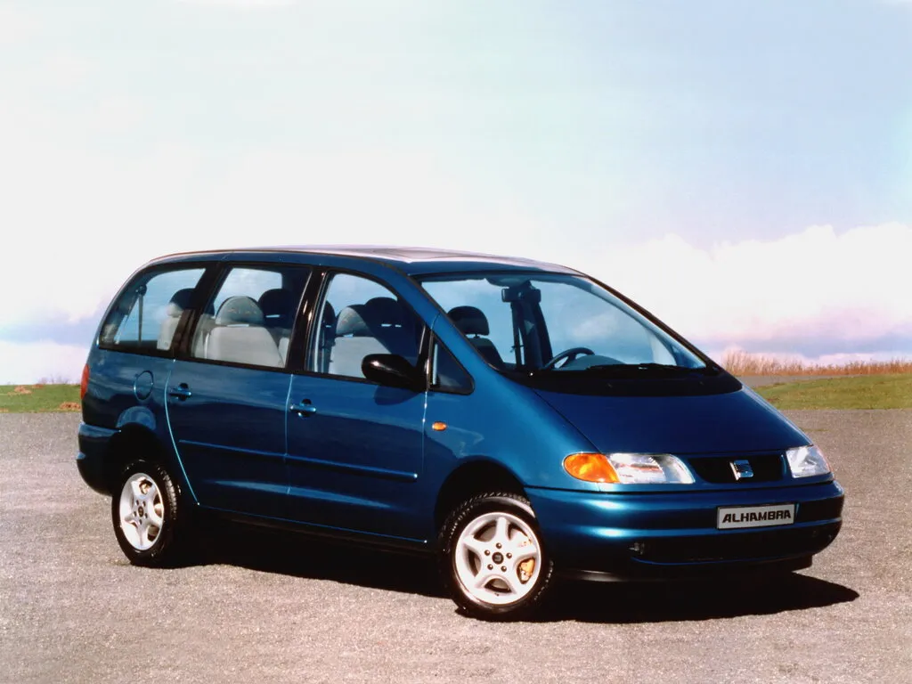 SEAT Alhambra 1996, минивэн, 1 поколение, 7M (03.1996 - 05.2000)