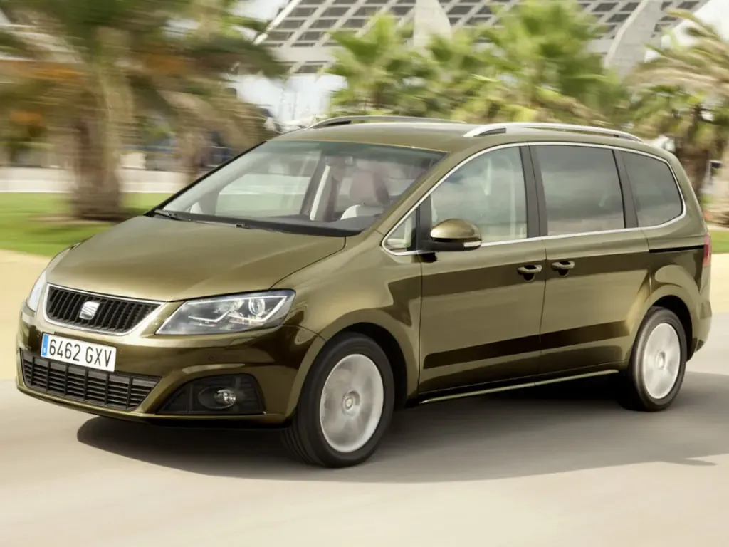 SEAT Alhambra 2010, минивэн, 2 поколение, 7N (09.2010 - 05.2015)