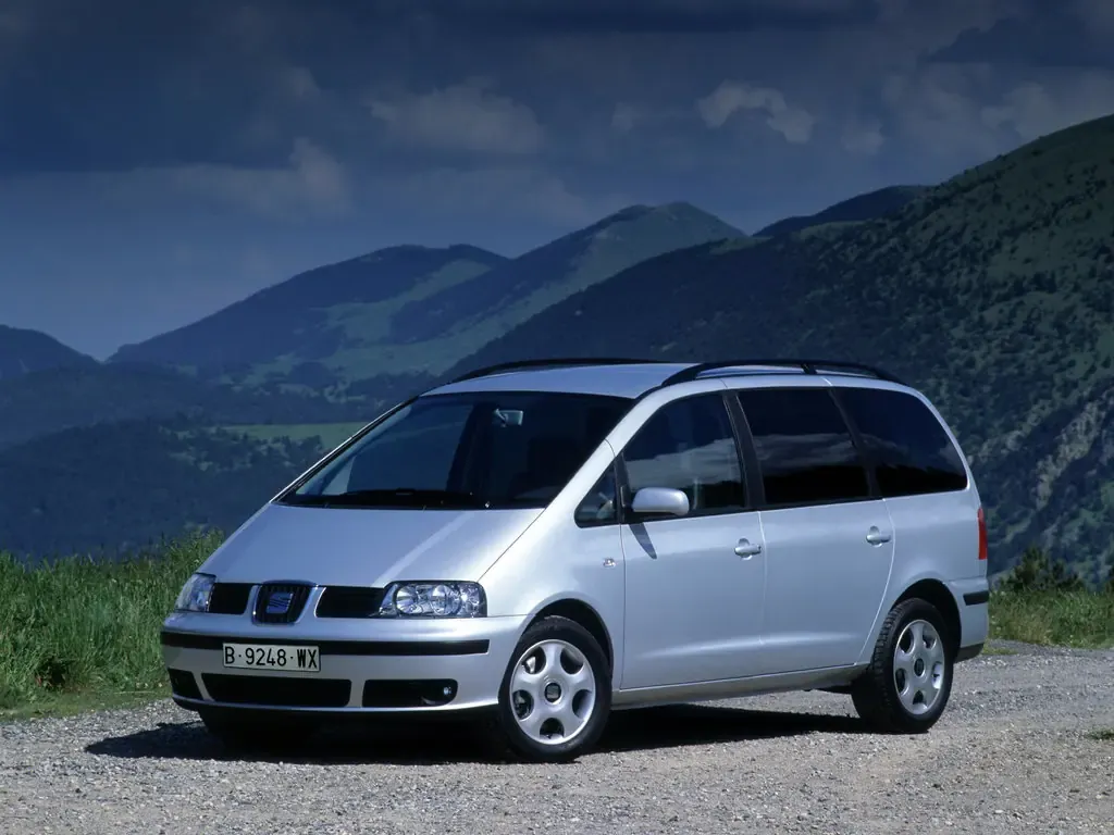 SEAT Alhambra рестайлинг 2000, минивэн, 1 поколение, 7M (05.2000 - 10.2010)