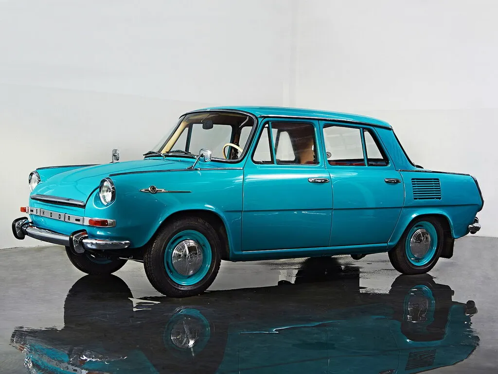 Skoda 1000/1100 MB 2-й рестайлинг 1968, седан, 1 поколение, 721 (09.1968 - 08.1969)
