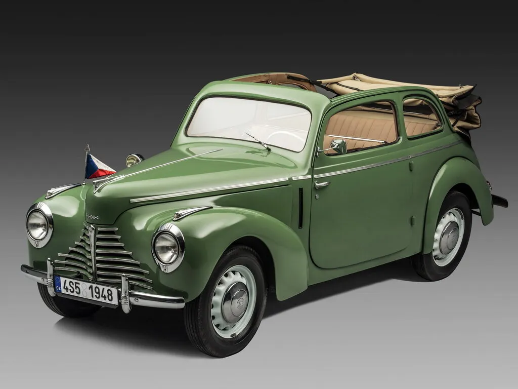 Skoda 1101/1102 1946, открытый кузов, 1 поколение, 938 (03.1946 - 11.1951)