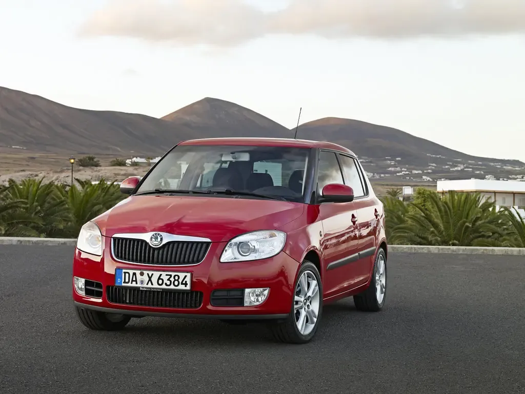 Skoda Fabia 2007, хэтчбек 5 дв., 2 поколение, MK2 (03.2007 - 02.2010)