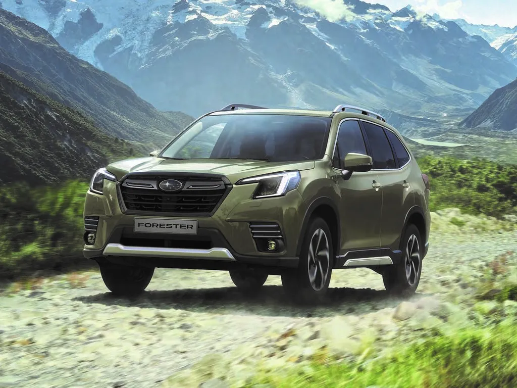 Subaru Forester рестайлинг 2021, джип/suv 5 дв., 5 поколение, SK/S14 (11.2021 - 12.2022)