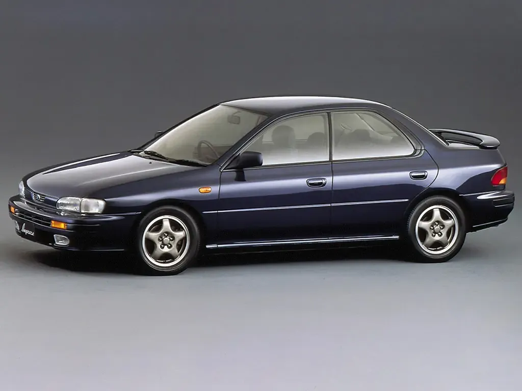 Subaru Impreza 1992, седан, 1 поколение, GC/G10 (11.1992 - 08.1996)