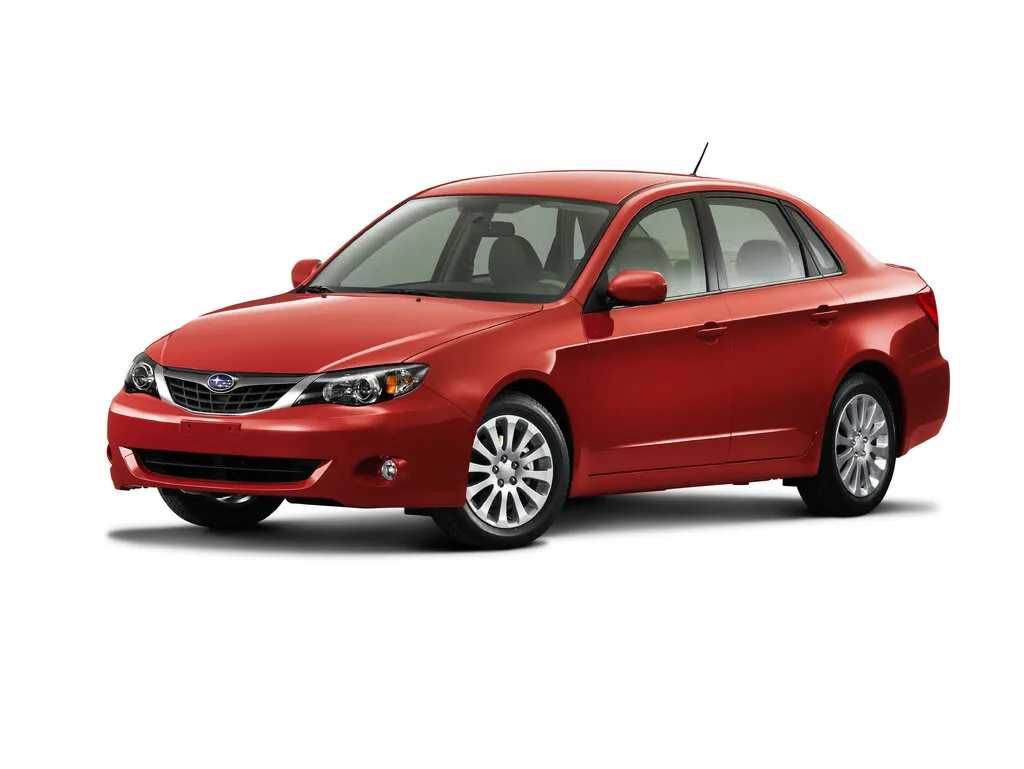 Subaru Impreza 2007, седан, 3 поколение, GE (04.2007 - 09.2009)