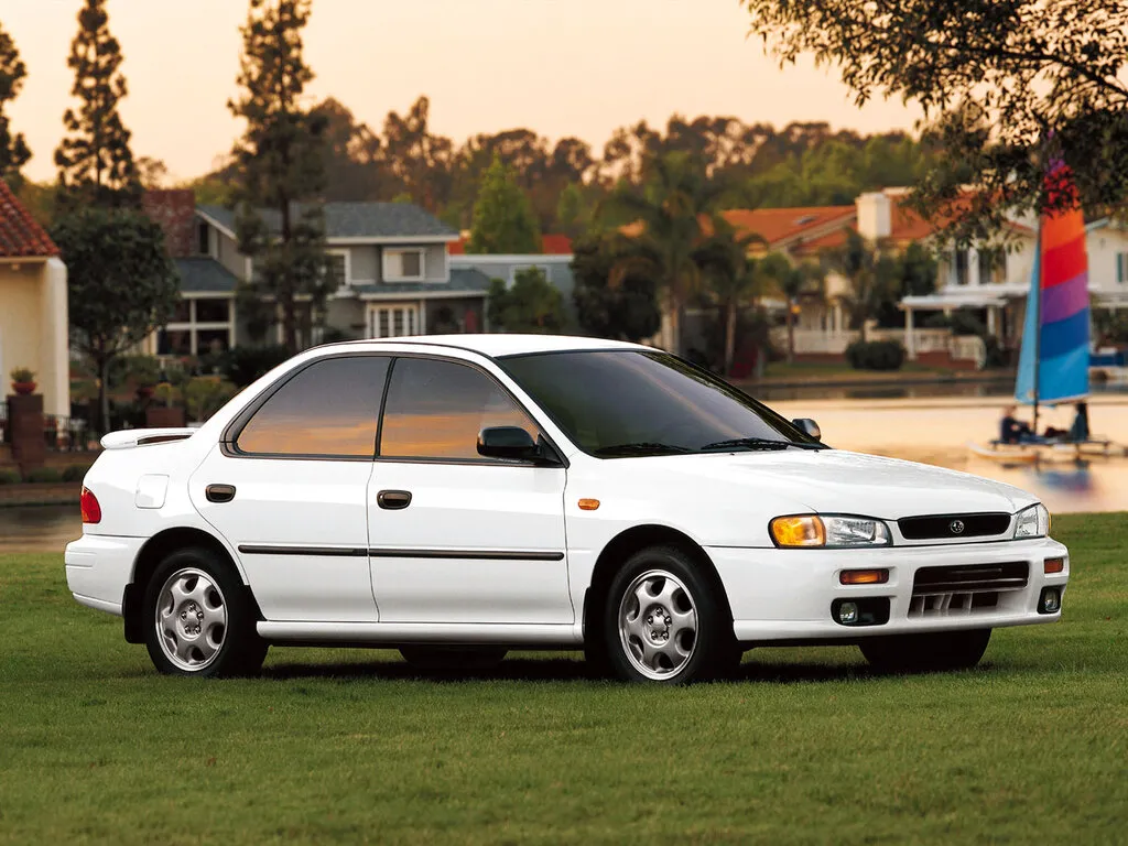 Subaru Impreza рестайлинг 1996, седан, 1 поколение, GC (08.1996 - 12.2000)