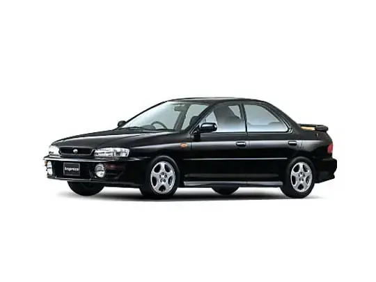 Subaru Impreza рестайлинг 1996, седан, 1 поколение, GC/G10 (09.1996 - 07.2000)