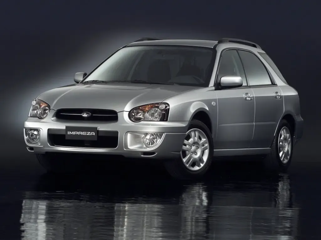 Subaru Impreza рестайлинг 2002, универсал, 2 поколение, GG/G11 (11.2002 - 12.2005)