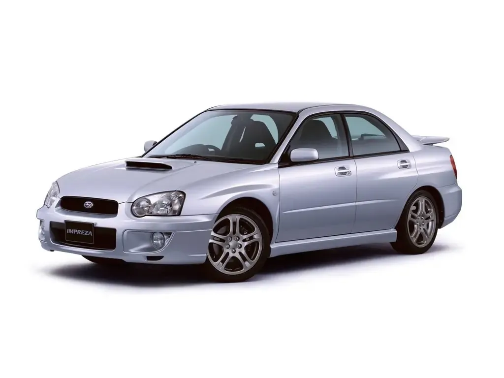 Subaru Impreza WRX рестайлинг 2002, седан, 2 поколение, GD/G11 (11.2002 - 05.2005)
