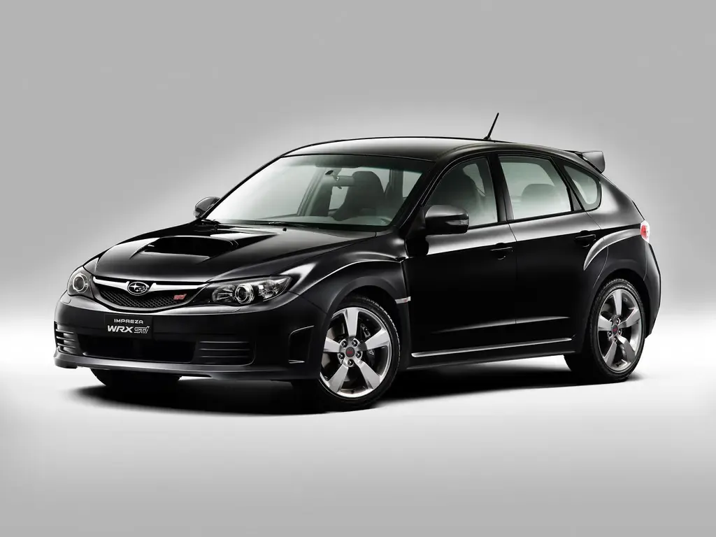 Subaru Impreza WRX STI 2007, хэтчбек 5 дв., 3 поколение, GH,GR/G12/G22 (10.2007 - 04.2011)