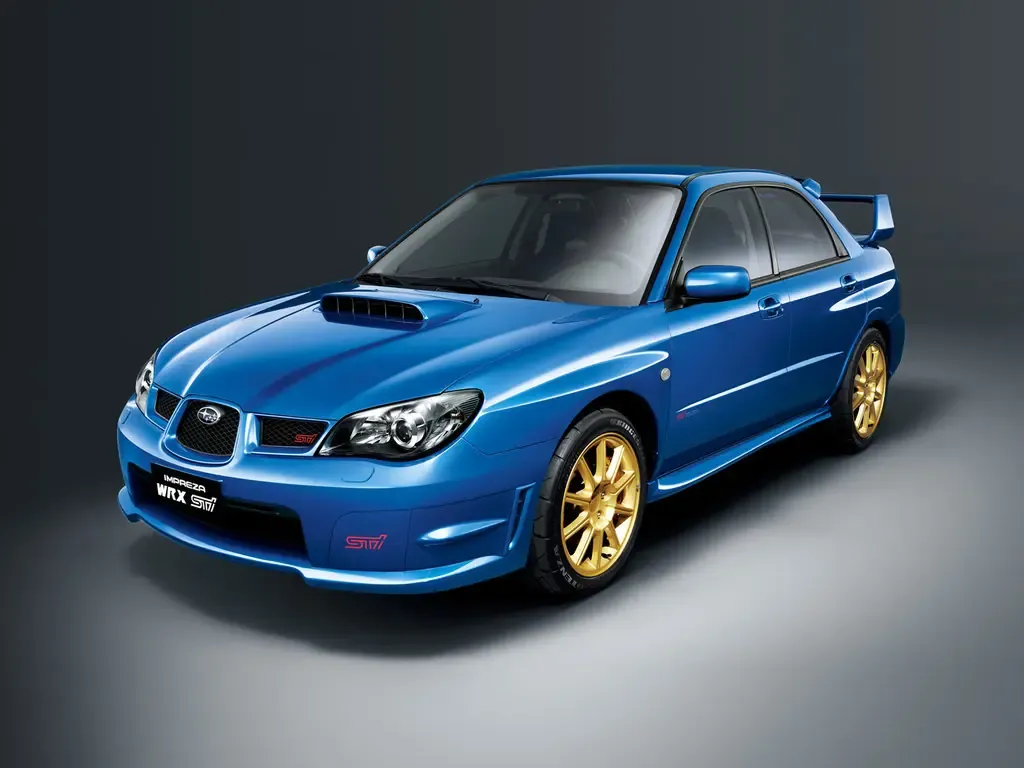 Subaru Impreza WRX STI 2-й рестайлинг 2005, седан, 2 поколение, GD/G11 (06.2005 - 08.2007)