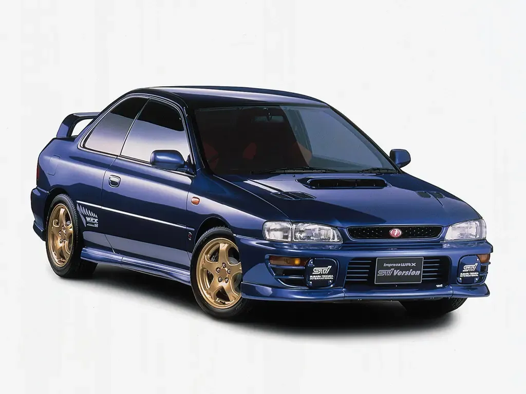 Subaru Impreza WRX STI рестайлинг 1997, купе, 1 поколение, GM,GC/G10 (01.1997 - 09.2000)