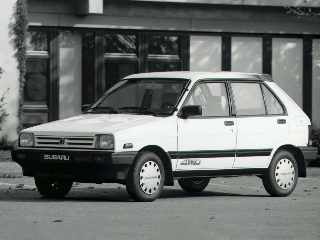 Subaru Justy 1984, хэтчбек 5 дв., 1 поколение, KA (10.1984 - 11.1989)