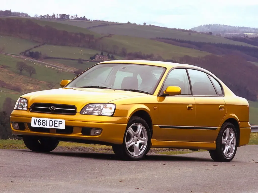 Subaru Legacy 1998, седан, 3 поколение, BE/B12 (06.1998 - 04.2003)